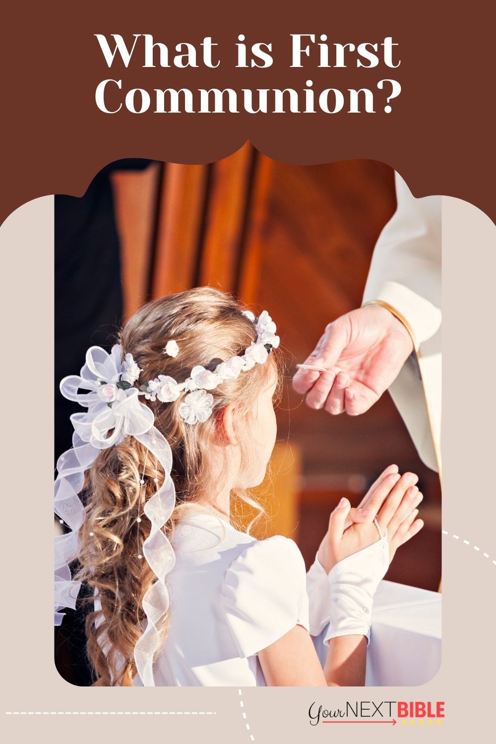 a child’s first communion