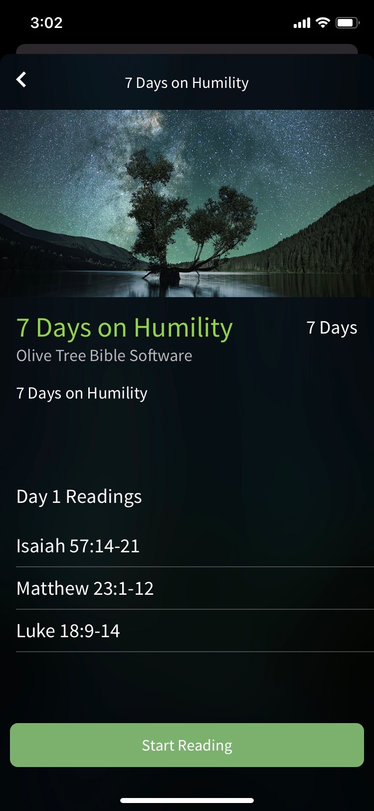 bible app by olive tree study plan