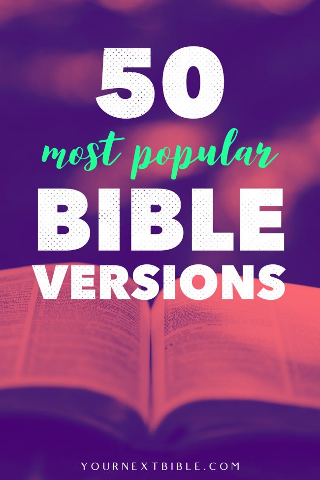 most popular bible versions