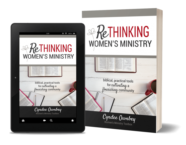rethinking women's ministry book
